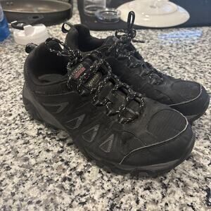 Skechers Mens Terrabite 51844 Black Hiking Shoes Sneakers Size 9.5